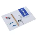 Chinese stijl inkt print PVC placemat westerse tafelmat keuken warmte isolatie pad - 45x30cm / Vrije Geest