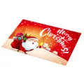 Kerst placemat PVC hittebestendige tafelmat voor feestelijke tafeldecoratie - Kerststijl 26