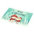 Kerst placemat PVC tafelmat feestelijke decoratie winter keuken servies mat design - Kerststijl 25