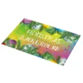Kerst bedrukte placemat warmte isolatie tafelmat vakantie feest feestelijke decoratie mat - Kerst 14