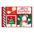 Kerst placemat PVC hitte-isolatie mat vakantie eetkamer decoratie feestelijke tafelmat - Kerstmis 73