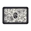 Vintage bloem PU leer placemat waterdicht oliebestendig eettafel mat tafeldecoratie thuis - Rechthoekige Bloemenstijl 5