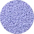 Cuentas de cacahuete de vidrio morado 6x4mm, cuentas sueltas de dos agujeros para pulseras. - Paquete de 10g (Aprox 100 Pcs) / Violeta