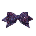 Glitter bow decoration sparkling sequin bowknot DIY accessories for cup or crafts - Sequin No. 13 Bluish Purple