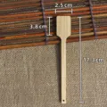 Houten handvat voor DIY kralenwaaier, duurzaam bamboe accessoire voor zomerse handwaaiers. - Bamboe Waaier Lang Handvat / 1 Stuk/Verpakking (1,6mm Opening)