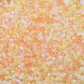 petites perles de verre 2-4mm transparentes irisees orange en vrac pour fabrication de bijoux - 4mm (Paquet de 10g) / Mélange Orange