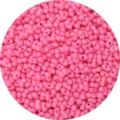 Cuentas Gemelas Rosas 6x4mm Cuentas de Cacahuete de Vidrio DIY Pulsera Fabricación Joyas - Paquete de 10g (Aprox 100 Pcs) / Rosa oscuro