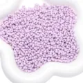 Light purple acrylic peanut beads for DIY handmade jewelry crafting accessories variant - 4x6mm (Approx 105 Pieces/Pack) / Light Purple