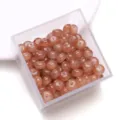 Bruine glas abacus kralen plat rond DIY sieraden maken armband ketting accessoires. - koffiekleur