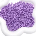 Purple acrylic peanut beads for DIY handmade jewelry accessories necklace bracelets crafting. - 4x6mm (Approx 105 Pieces/Pack) / Purple