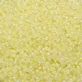 2-4mm Perles de rocaille en verre irise effet perle DIY bracelet collier accessoires - Jaune