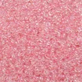 Perles de rocaille en verre irisé rose 2-4mm pour bracelets et colliers faits main DIY - Cramoisi