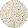 6x4mm cuentas de maní pintadas de vidrio cuentas sueltas para accesorios de joyería de bricolaje - Paquete de 10g (Aprox 100 Pcs) / Beige