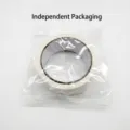 Professionele afplaktape op rol in transparante individuele verpakking voor verf - Hoge Kleefkracht Stijl / 10mm*10m / Broken Wit