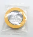 Eén rol gele afplaktape met hoge kleefkracht in een doorzichtige plastic verpakking - Hoge Kleefkracht Stijl / 20mm*10m / Citroengeel