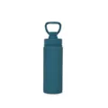 Dunkelblaue vakuumisolierte Trinkflasche 500ml tragbare Reise Sport Thermosbecher Becher - Seeblau