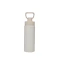 Edelstahl Vakuum Sport Wasserflasche, tragbarer minimalistischer Thermobecher, 500ml - Elfenbein