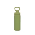 Minimalistische 500ml Vakuum-Sport-Wasserflasche, tragbarer grüner Edelstahl-Thermosbecher. - Matcha-Grün