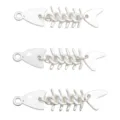 Silver alloy fish skeleton charm pendant DIY handmade jewelry making accessory bracelet - 1 Piece/Pack / Matte Silver