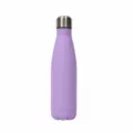 500ml Stainless Steel Insulated Cola Water Bottle Vacuum Thermos Cup in Matte Purple - 500ml / Purple