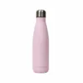 500ml Insulated Cola Water Bottle Stainless Steel Vacuum Flask Pink Matte Travel Mug - 500ml / Light Pink