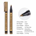 STA Metallic Kleur Marker Pen 8151 Goud Enkel Stuk Fijne Schrijven Tekening Kunstwerk set - Goud Kleur 01