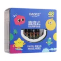 Set de 48 rotuladores acrílicos Baoke, rotulador de punta pincel líquido para manualidades. - 48 Colores