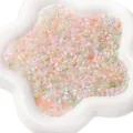4mm Cuentas de semillas de vidrio aurora pastel coloridas sueltas para hacer pulseras de joyas DIY. - Paquete de 10g (Aprox. 150pcs) / Fresco Mixto
