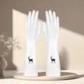 Durable household cleaning gloves waterproof rubber latex gloves for kitchen dishwashing housework - S / Deer