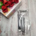 Set pelapatate da cucina 3 in 1 in acciaio inossidabile, strumento per grattugiare verdure e frutta. - Set da 3 pezzi in busta OPP (360 pz/scatola)
