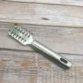Rascador de escamas de pescado de acero inoxidable herramienta de cocina con hoja dentada fácil. - Rascadores de escamas de pescado