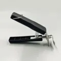 Stainless steel anti-scalding bowl gripper kitchen tool clip for hot dishes plates. - Bowl Tongs / Black