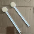 Set de cepillos de ducha de mango largo con cerdas suaves para el cuerpo y la limpieza. - S