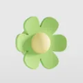 Green silicone flower sink stopper drain plug deodorizing sealed plug for bathroom basin - Green