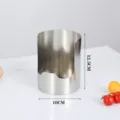 Support de cuillère en acier inoxydable repose-louche organisateur de cuisine 12.5x10cm - Support à Louche