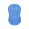 Brosse nettoyante pour le visage en silicone bleu, outil doux pour pores et soins de peau. - Bleu Nordique