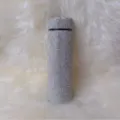 Glänzender Strass Isolierbecher, wunderschöne Diamant Trinkflasche für Damen Auto täglichen Gebrauch. - Weiß