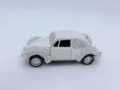 Kristall Strass Klassiker Auto Modell, weiße Legierung Miniatur Auto Armaturenbrett Dekor. - Weiß