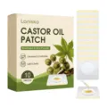 Laniska Patch Corps Huile de Ricin Soin de la Peau Hydratant Respirant 10 Pièces - 10 pièces / Blanc