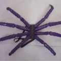 Halloween Spinnenbeine Rucksack Kostuem Requisite lila gruselige Party Verkleidung Zubehoer - Einheitsgröße / Lila