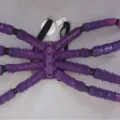 Halloween Spinnenfluegel Kostuem Requisite lila Neuheit Party Verkleidung Zubehoer - Einheitsgröße / Rosa-Lila