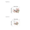 Cute bird nest wall switch sticker PVC self-adhesive decorative decal for room home decor - Bird Nest Switch Sticker (PC802) / 10x8cm (Without Bag)