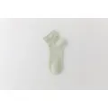 Calcetines cortos de verano verde claro, calcetines finos frescos para mujer diario. - Talla única / Verde claro