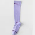 Calcetines de yoga antideslizantes morados pilates deporte compresión pantorrilla correr - Púrpura