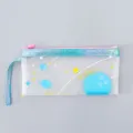 Transparent planet pencil case student portable waterproof stationery storage bag. - Earth