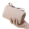 Tragbare Mini Reise Kosmetiktasche Make-up Etui Aufbewahrungstasche für den Alltag - Khaki