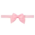 Pink baby bow headband variant, cute toddler hair accessory for sweet styling looks. - Macaron Pink (11)