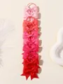 Kinderen strik haarbanden set, schattige verloopt kleur haaraccessoires voor meisjes dagelijks. - Roze Serie (FQ2126-10F) / 10 Stuks/Verpakking