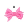 Roze fluwelen strik haarspeld voor kinderen, schattig haaraccessoire voor dagelijks. - Roze Stijl (11)