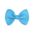 Sky blue grosgrain ribbon bow hair clip accessory for children and toddlers toddlers - Light Blue